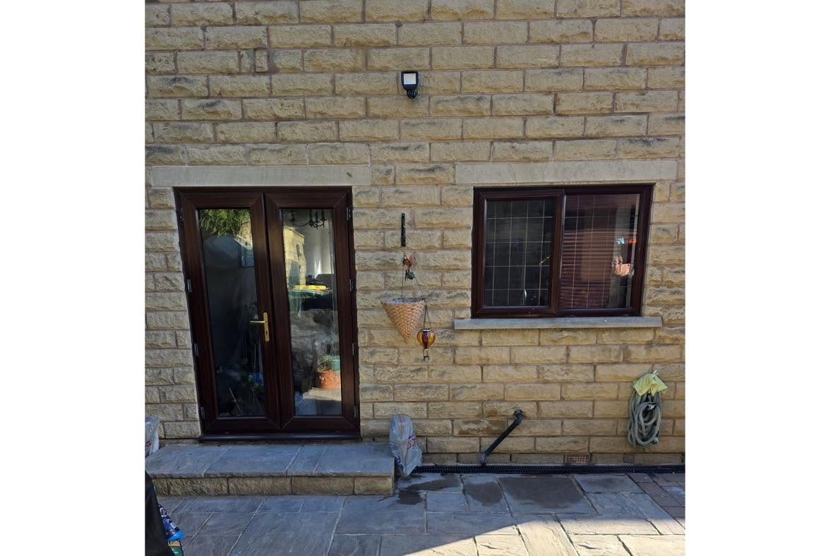 Rosewood uPVC French doors